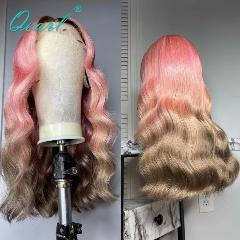 Lace Front Wig Human Hair Pre Plucked 30" Body Wave Lace Frontal Wigs 13x6 Ombre Pink Ashy Colored Natural Remy Hair 150% Qearl
Lace Front Wig Human Hair Pre Plucked 30" Body Wave Lace Frontal Wigs 13x6 Ombre Pink Ashy Colored Natural Remy Hair 150% Qearl