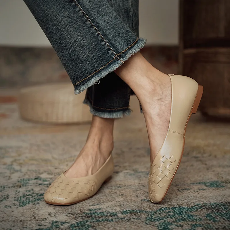 FEDONAS Concise Designer Women Flat Shoes Genuine Leather Shallow Shoes For Women 2021 Spring Summer Party Basic Shoes Woman
FEDONAS Concise Designer Women Flat Shoes Genuine Leather Shallow Shoes For Women 2021 Spring Summer Party Basic Shoes Woman