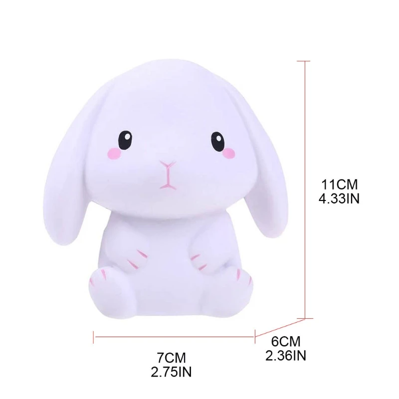 066B Sensory Fidget Toy Pinch Ball Preschool Bath Toy Pressure Relief Slow Rebound Bunny for Kids Adults Calm ADD Easter Gift
066B Sensory Fidget Toy Pinch Ball Preschool Bath Toy Pressure Relief Slow Rebound Bunny for Kids Adults Calm ADD Easter Gift