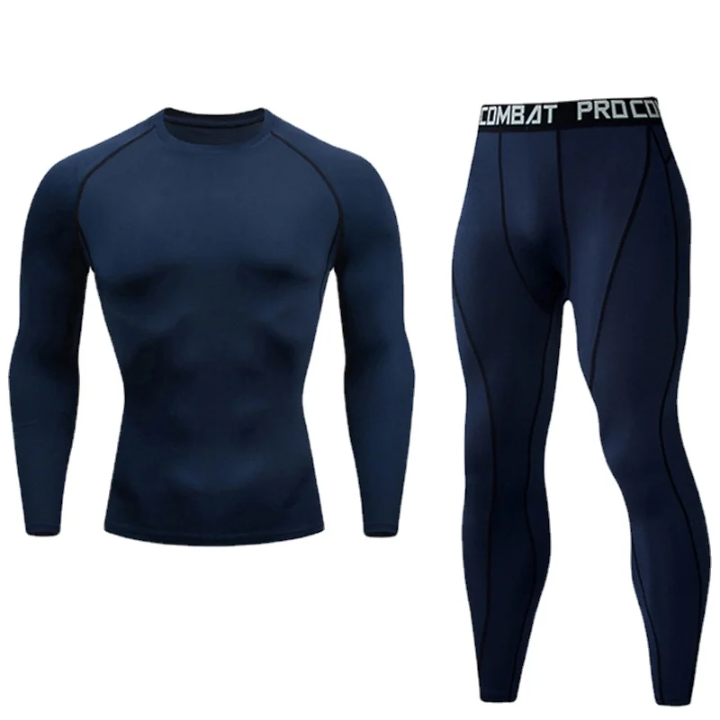 Men Quick Dry Thermal Underwear Sets Sports Compression Running Suits Basketball Tights Gym Fitness Jogging leggis de marca
Men Quick Dry Thermal Underwear Sets Sports Compression Running Suits Basketball Tights Gym Fitness Jogging leggis de marca