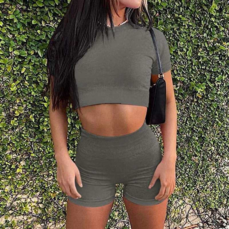 2021 Summer New Women Suit Fashion Design Thin Section Sports Running Fitness Yoga Stretch Tight Slim Sexy Suit
2021 Summer New Women Suit Fashion Design Thin Section Sports Running Fitness Yoga Stretch Tight Slim Sexy Suit