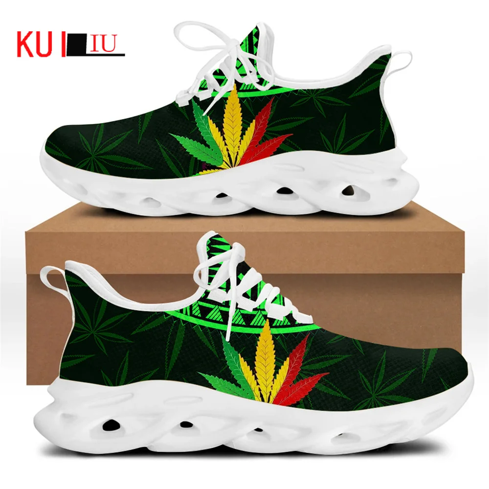 Кроссовки KUILIU мужские с листьями Jamaican, Повседневная модная прогулочная обувь на плоской подошве, с принтом листьев марихуаны, на шнуровке, н...
Кроссовки KUILIU мужские с листьями Jamaican, Повседневная модная прогулочная обувь на плоской подошве, с принтом листьев марихуаны, на шнуровке, н...
