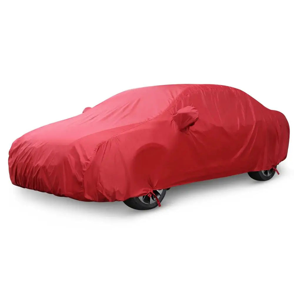 Red Black Breathable Outdoor Waterproof Dustproof Rain Snow Anti UV Heat Exterior Car Covers
Red Black Breathable Outdoor Waterproof Dustproof Rain Snow Anti UV Heat Exterior Car Covers
