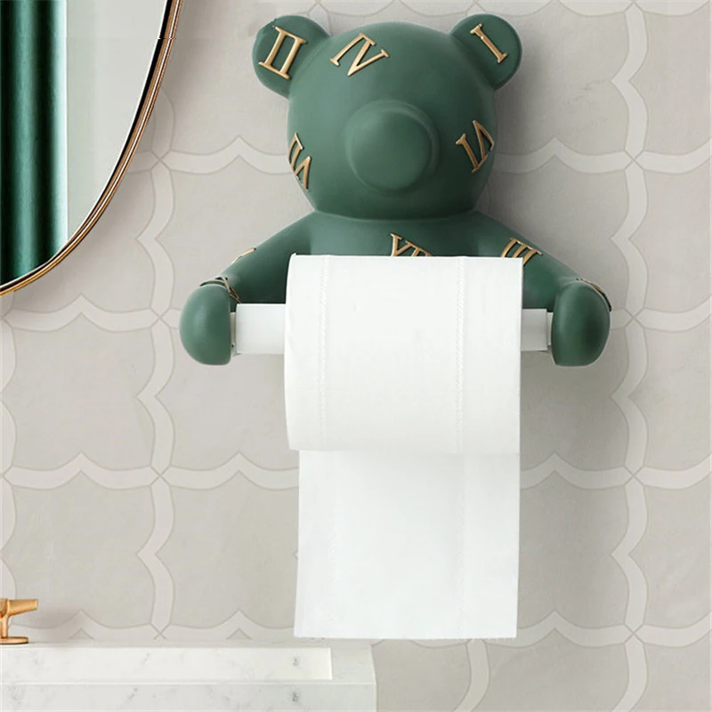 New 2021 Resin Art Wall Mounted Tissue Box Bear Decor Animal Head Status Tissues Paper Roll Toilet Holder Decoration
New 2021 Resin Art Wall Mounted Tissue Box Bear Decor Animal Head Status Tissues Paper Roll Toilet Holder Decoration