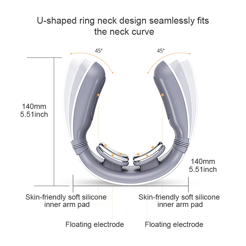 Massager For Neck Relaxation Cervical Massager Portable Intelligent Voice Broadcast Electric NK54214
Massager For Neck Relaxation Cervical Massager Portable Intelligent Voice Broadcast Electric NK54214
