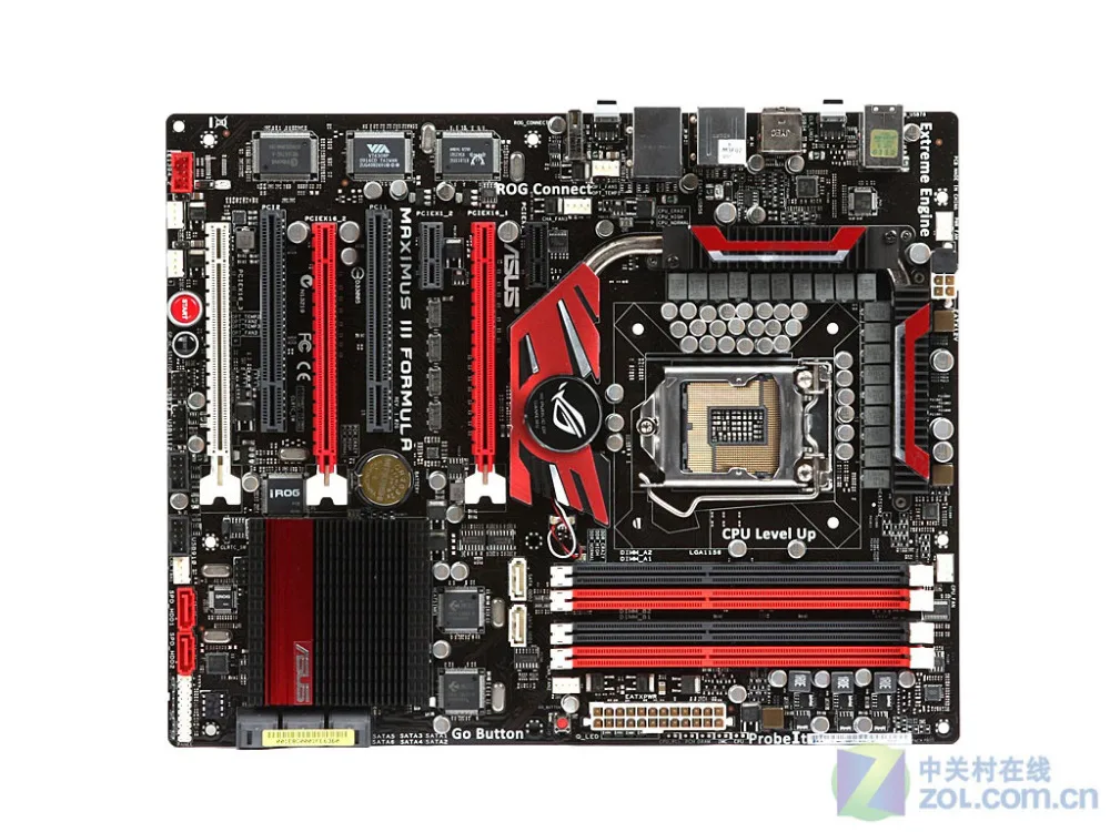 Фото Для ASUS Maximus III Formula оригинальная материнская плата DDR3 LGA 1156 для процессора I5 I7 USB2.0 16