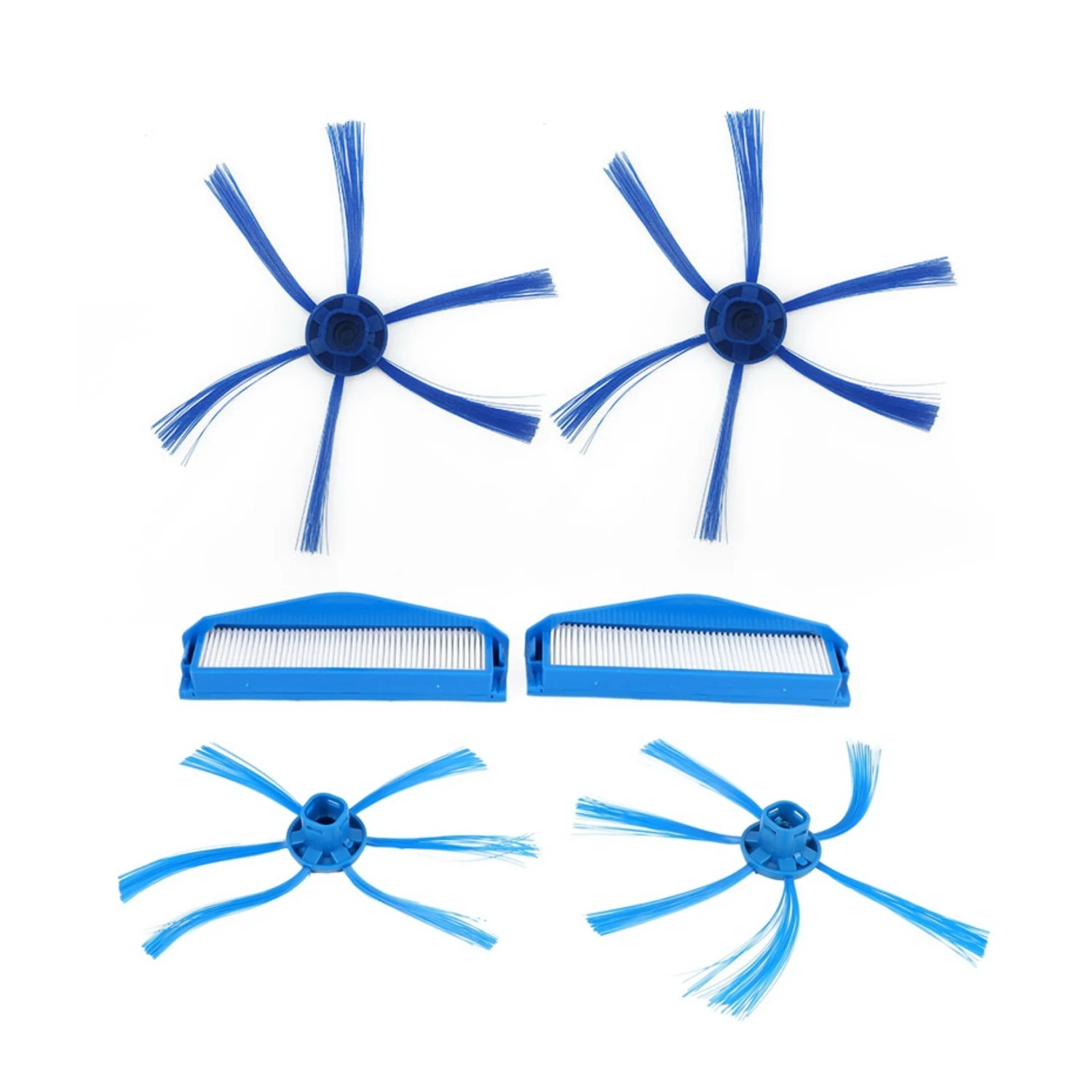 Фильтр НЕРА и боковая щетка для Fc8007 Fc8792, 2 шт., 6 рядов, для роботов-пылесосов 
Фильтр НЕРА и боковая щетка для Fc8007 Fc8792, 2 шт., 6 рядов, для роботов-пылесосов