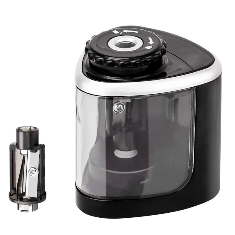 Electric Pencil Sharpener,Battery Operated Pencil Sharpener,Suitable for No.2/Colored Pencils(6-8mm)/Classroom/Office
Electric Pencil Sharpener,Battery Operated Pencil Sharpener,Suitable for No.2/Colored Pencils(6-8mm)/Classroom/Office