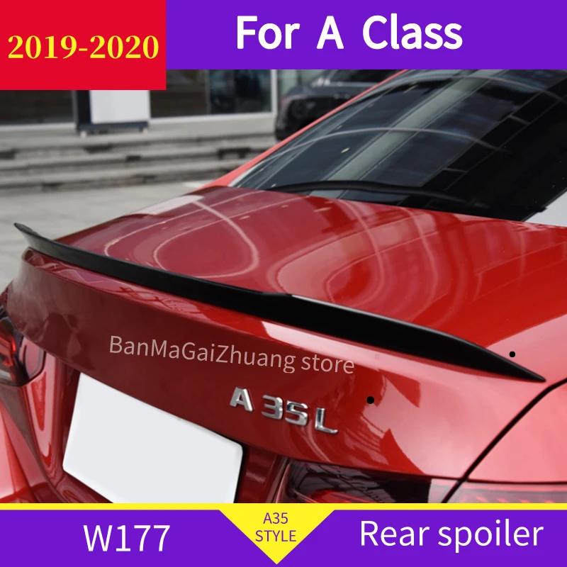 Задний спойлер W177, подходит для mercedes A class 2019-2021 A180 A200 A250 A45 A35, стильное заднее крыло Seam из АБС-пластика
Задний спойлер W177, подходит для mercedes A class 2019-2021 A180 A200 A250 A45 A35, стильное заднее крыло Seam из АБС-пластика