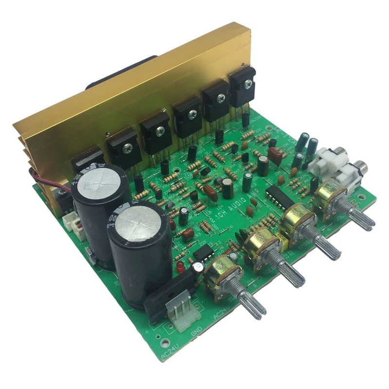 DX-2.1 Audio Power Amplifier Board 3X80W High-Power 2.1 Subwoofer Power Amplifier Board with Cooling Fan
DX-2.1 Audio Power Amplifier Board 3X80W High-Power 2.1 Subwoofer Power Amplifier Board with Cooling Fan