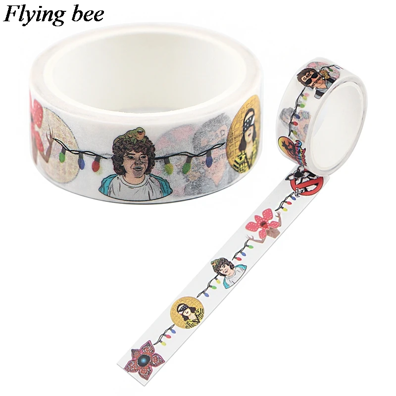 Flyingbee 15 мм x 5 м крутая Васи-лента для ТВ-шоу, фотоальбом для скрапбукинга DIY X1054
Flyingbee 15 мм x 5 м крутая Васи-лента для ТВ-шоу, фотоальбом для скрапбукинга DIY X1054