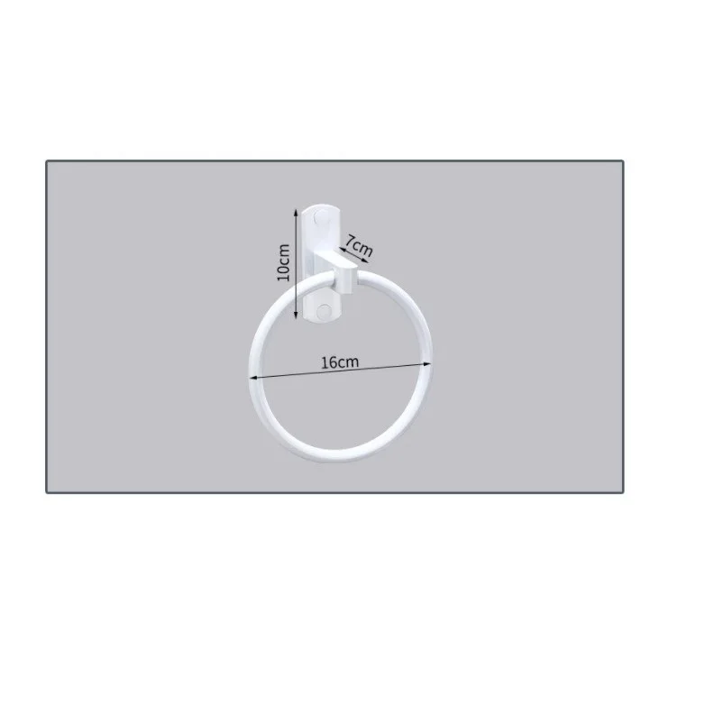 Towel Hanger Wall Mounted Towel Ring White Towel Rack Bathroom Aluminum Towel Bar Rail Bathroom Towel Holder
Towel Hanger Wall Mounted Towel Ring White Towel Rack Bathroom Aluminum Towel Bar Rail Bathroom Towel Holder