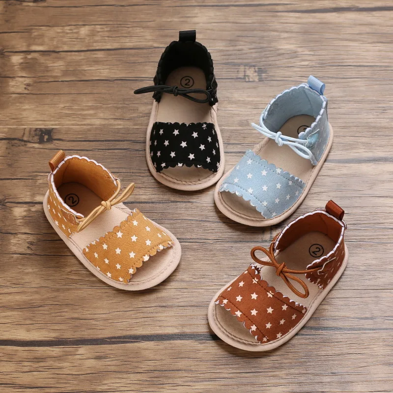 New Summer Baby Girls Cute Sandals Bow First Walkers Soft Bottom Anti-Slip Shoes Girl Toddler Princess Shoes Polka Dot Sandals
New Summer Baby Girls Cute Sandals Bow First Walkers Soft Bottom Anti-Slip Shoes Girl Toddler Princess Shoes Polka Dot Sandals