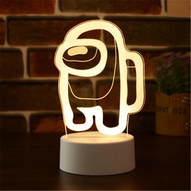 3D LED Lamp Among Table Desk Lamp For Home Room Bedroom Decoration Kids Gifts Game Atmosphere Bedside Night Lights
3D LED Lamp Among Table Desk Lamp For Home Room Bedroom Decoration Kids Gifts Game Atmosphere Bedside Night Lights