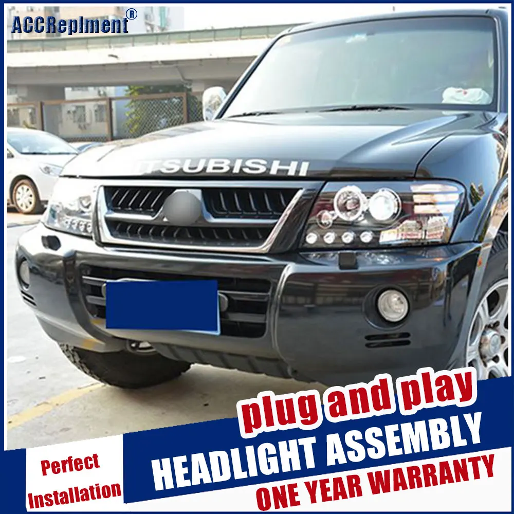 2000-2012 for Mitsubishi Pajero LED Headlights For Pajero head lamps Lens Double Beam H7 HID Xenon bi xenon lens Car Styling
2000-2012 for Mitsubishi Pajero LED Headlights For Pajero head lamps Lens Double Beam H7 HID Xenon bi xenon lens Car Styling