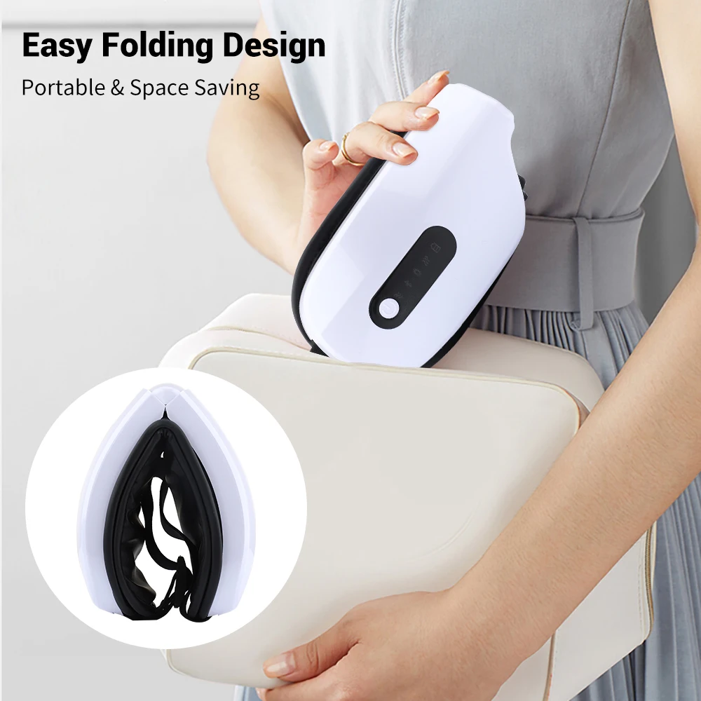 Electric Eye Care Massager Relieve Fatigue Air Pressure Hot Compress Foldable Music Bluetooth Eyes Massage Glasses Device
Electric Eye Care Massager Relieve Fatigue Air Pressure Hot Compress Foldable Music Bluetooth Eyes Massage Glasses Device