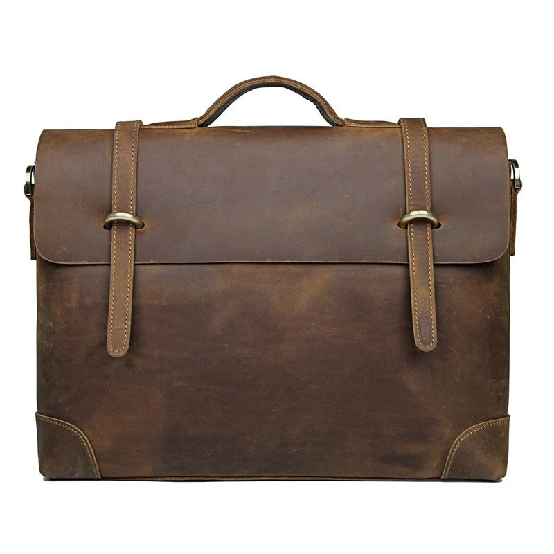 Zipper Men Briefcase Genuine Leather Crazy Horse Men Shoulder Messenger Office Bags Laptop Bag 15 Inch Maletines Hombre
Zipper Men Briefcase Genuine Leather Crazy Horse Men Shoulder Messenger Office Bags Laptop Bag 15 Inch Maletines Hombre