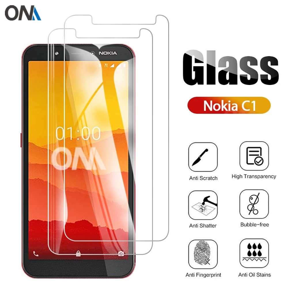 2Pcs Tempered Glass For Nokia C1 Screen Protector 2.5D 9H Premium Tempered Glass on the For Nokia C1 Screen Protective Film
2Pcs Tempered Glass For Nokia C1 Screen Protector 2.5D 9H Premium Tempered Glass on the For Nokia C1 Screen Protective Film