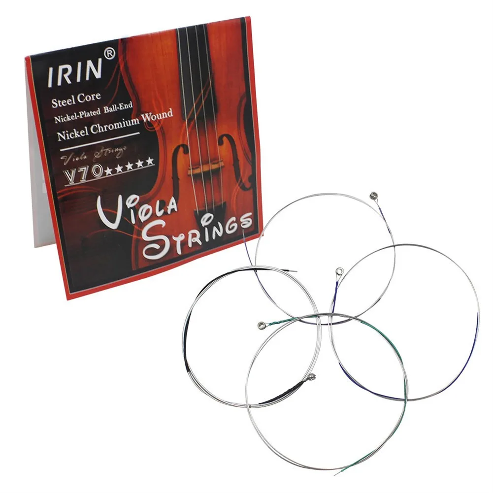 6 Pcs/Set IRIN V70 Viola Strings Nickel-Chromium Winding Exquisite Stringed Musical Instrument Parts Accessory 0.2 0.3 0.5 0.7mm
6 Pcs/Set IRIN V70 Viola Strings Nickel-Chromium Winding Exquisite Stringed Musical Instrument Parts Accessory 0.2 0.3 0.5 0.7mm