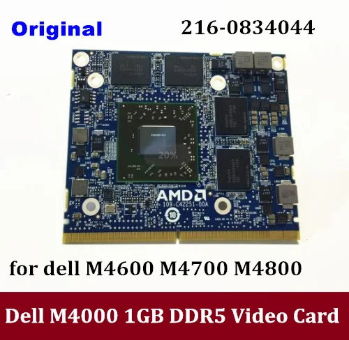 Оригинал для Dell Precision M4600 M4700 M4800 рабочая станция для AMD ATI FirePro M4000 GDDR5 1 ГБ VGA Видеокарта 216-083404
Оригинал для Dell Precision M4600 M4700 M4800 рабочая станция для AMD ATI FirePro M4000 GDDR5 1 ГБ VGA Видеокарта 216-083404