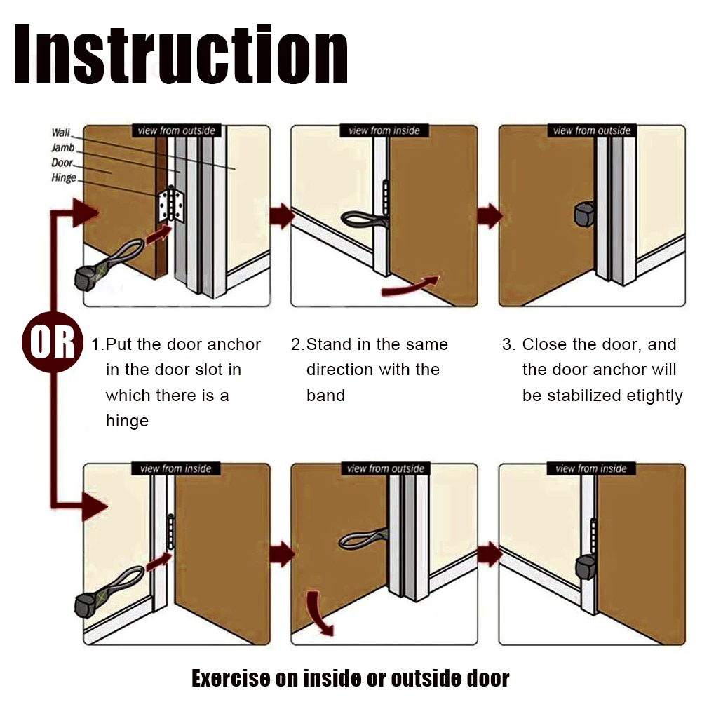 1 / 3 pcs Upgraded Protective Foam Door Buckle Straight Pull Rope Door Buckle Pull Rope Companion Tension Rope Elastic Band
1 / 3 pcs Upgraded Protective Foam Door Buckle Straight Pull Rope Door Buckle Pull Rope Companion Tension Rope Elastic Band