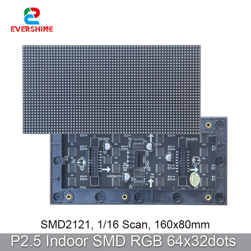 Бесплатная доставка 2 5 мм Шаг P2.5 SMD2121 64x32 пикселей RGB полноцветсветодиодный