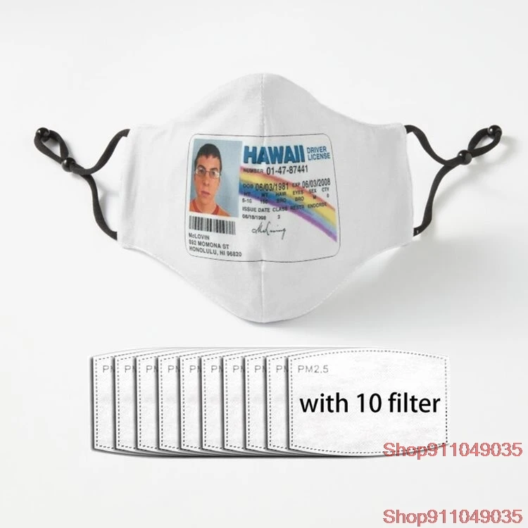 McLovin Cloth Funny Mouth Face Mask Adjustable Cheap Unisex Facial Mask With Filters Mascarillas
McLovin Cloth Funny Mouth Face Mask Adjustable Cheap Unisex Facial Mask With Filters Mascarillas
