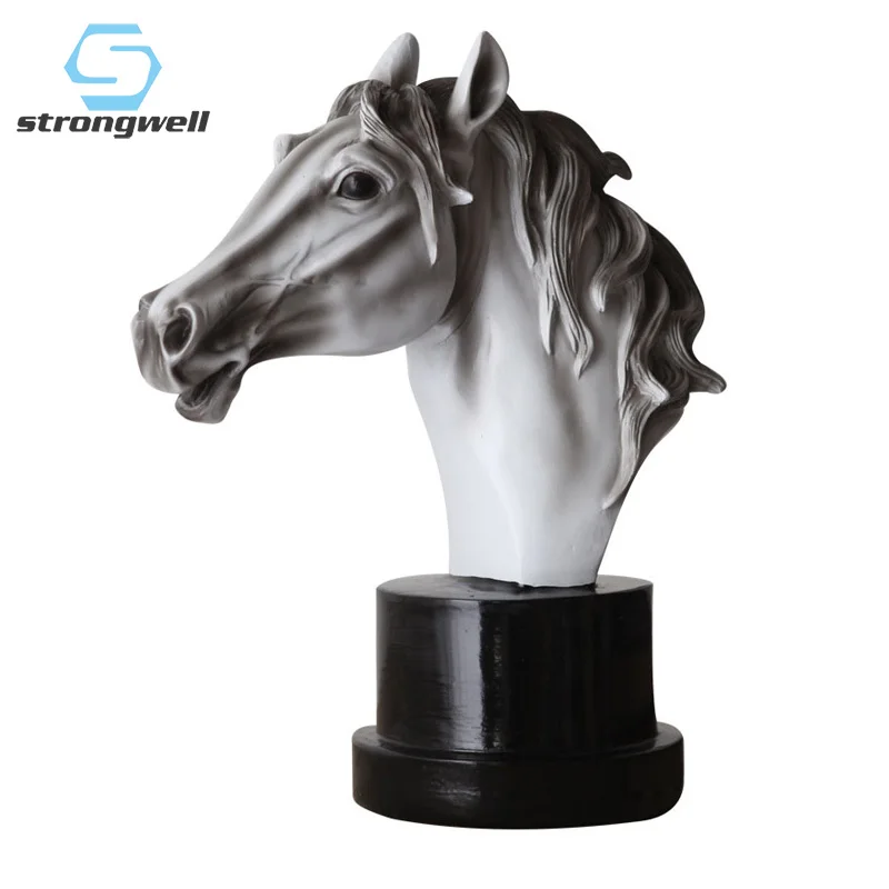 Stongwell Nordic Abstract Horse Sculpture Animal Figurine Desktop Fengshui Display Resin Ornament Modern Home Decoration Gift
Stongwell Nordic Abstract Horse Sculpture Animal Figurine Desktop Fengshui Display Resin Ornament Modern Home Decoration Gift