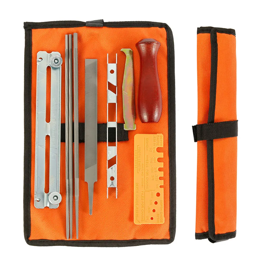 10Pcs Professional Chainsaw Chain Sharpening Tool Kit Hardwood Handle Round/Flat File Guide Bar File Sharpener Tools Hand Tools
10Pcs Professional Chainsaw Chain Sharpening Tool Kit Hardwood Handle Round/Flat File Guide Bar File Sharpener Tools Hand Tools
