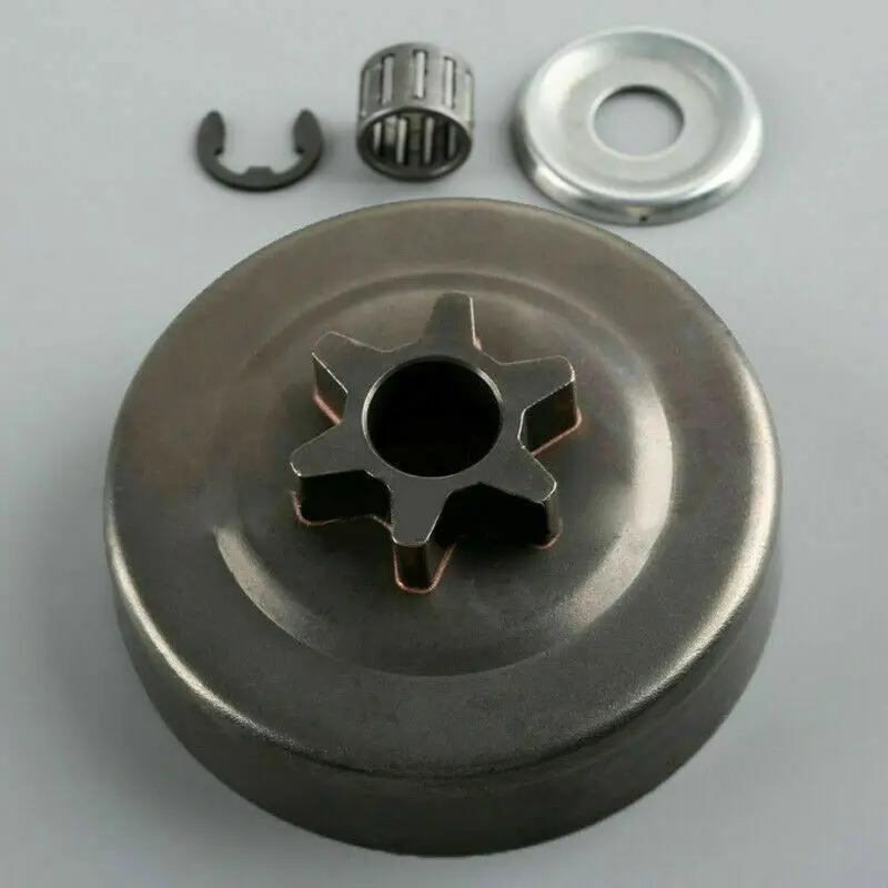 Муфта цепной пилы барабанная Звездочка 3/8 "6T, набор омывателей E-Clip для STIHL MS170 180
Муфта цепной пилы барабанная Звездочка 3/8 "6T, набор омывателей E-Clip для STIHL MS170 180