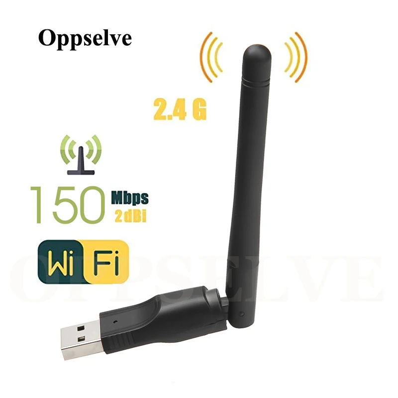 USB Wifi Adapter For PC Desktop Laptop 150Mbps USB 2.0 WiFi Wireless Network Card 802.11 B/g/n LAN AdapterWith Rotating Antenna
USB Wifi Adapter For PC Desktop Laptop 150Mbps USB 2.0 WiFi Wireless Network Card 802.11 B/g/n LAN AdapterWith Rotating Antenna