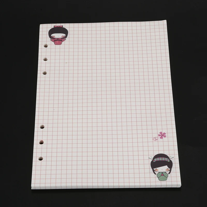 A5 Cute colorful diary refills spiral notebook replace color core loose leaf stationery gift school planner ring binder paper
A5 Cute colorful diary refills spiral notebook replace color core loose leaf stationery gift school planner ring binder paper