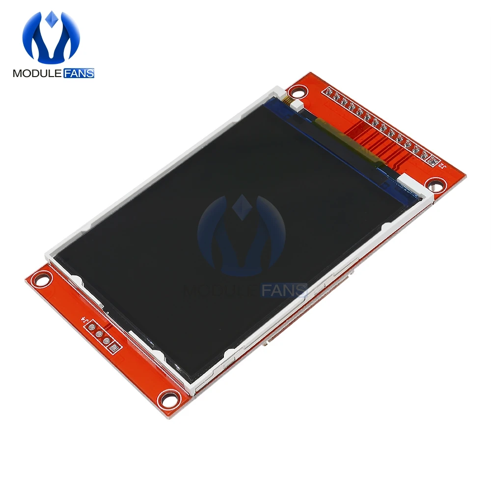 ILI9341 2 8 "2 дюймовая TFT SPI Сенсорная панель 240X320 ЖК последовательный порт PCB адаптер