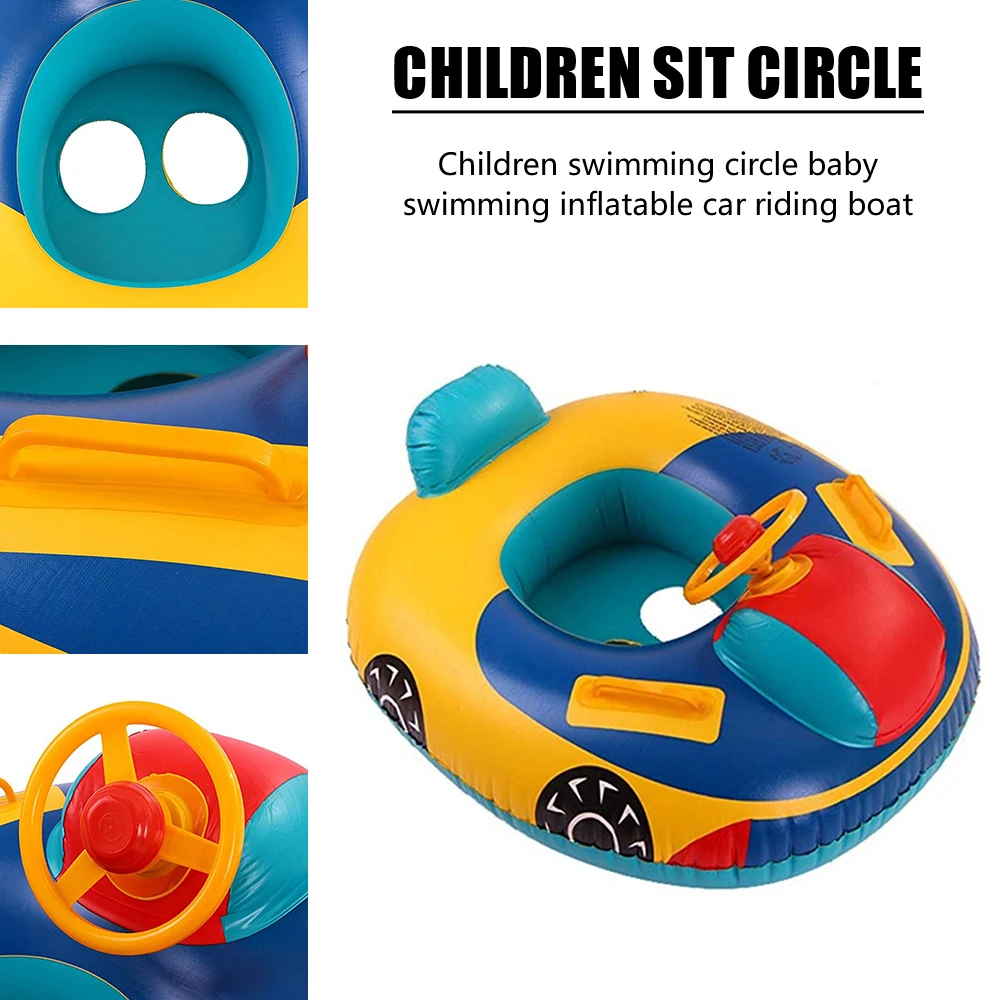 Baby Toddler Swimming Seat Kids PVC Inflatable Safe Swim Ring Float Seat for Swimming Pool Water Toys 
Baby Toddler Swimming Seat Kids PVC Inflatable Safe Swim Ring Float Seat for Swimming Pool Water Toys