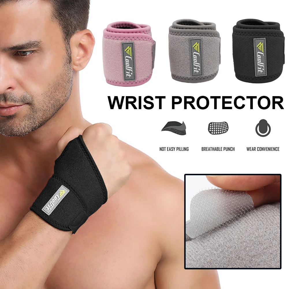 Wrist Support Brace Adjustable Strap Carpal Tunnel Protective Wristband Guard Sport Fitness Basketball Riding Running Weightlift
Wrist Support Brace Adjustable Strap Carpal Tunnel Protective Wristband Guard Sport Fitness Basketball Riding Running Weightlift