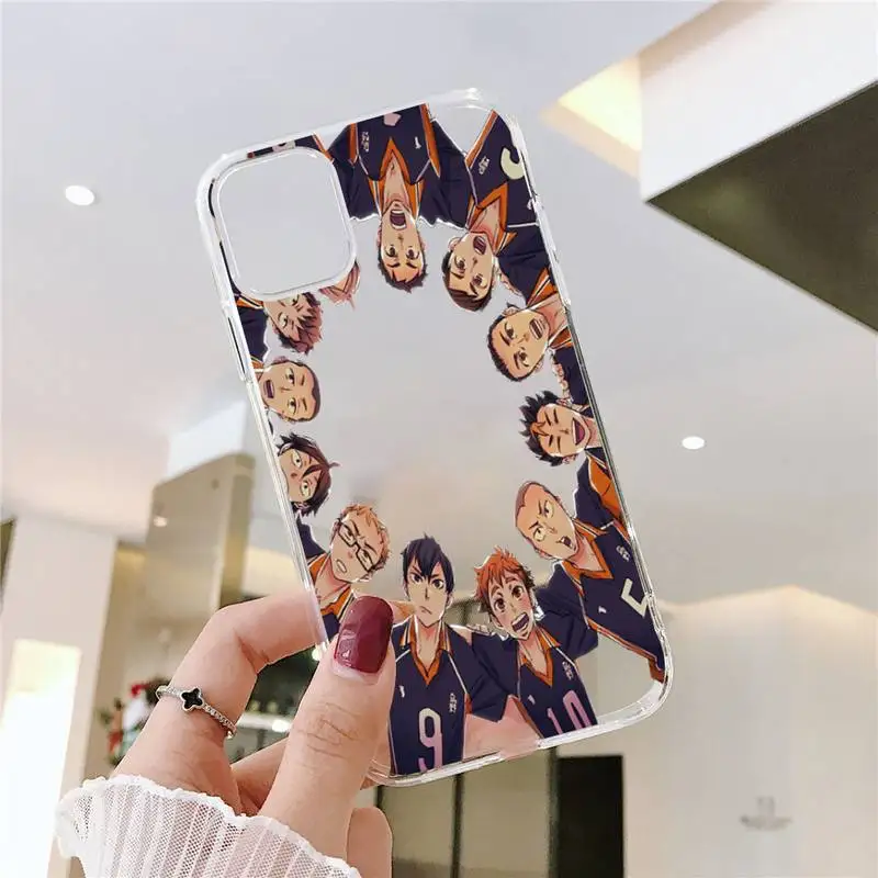 Haikyuu Phone Case Transparent for iPhone 11 12 mini pro XS MAX 8 7 6 6S Plus X 5S SE XR 2020
Haikyuu Phone Case Transparent for iPhone 11 12 mini pro XS MAX 8 7 6 6S Plus X 5S SE XR 2020