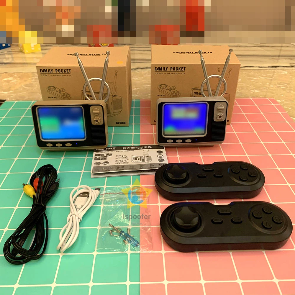 Retro Bookshelf TV Game Console GV300 3.0 Display Screen Classic 2.4G Bluetooth Wireless Controller Bulit-In 108 Games Nice Gift
Retro Bookshelf TV Game Console GV300 3.0 Display Screen Classic 2.4G Bluetooth Wireless Controller Bulit-In 108 Games Nice Gift