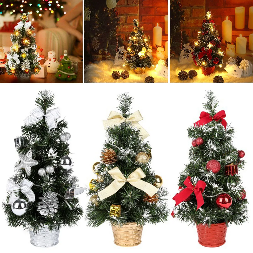 Mini Artificial Christmas Tree Xmas Tabletop Artificial Ornament Xmas Tree With LED Lights Festive & Party Supplies
Mini Artificial Christmas Tree Xmas Tabletop Artificial Ornament Xmas Tree With LED Lights Festive & Party Supplies