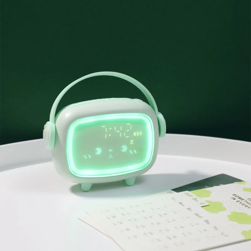 Smart Night Light Children Bedside Lamp Children Table Lamp Digital Alarm Clock with Music Usb Sensor Switch To Dim The Night
Smart Night Light Children Bedside Lamp Children Table Lamp Digital Alarm Clock with Music Usb Sensor Switch To Dim The Night
