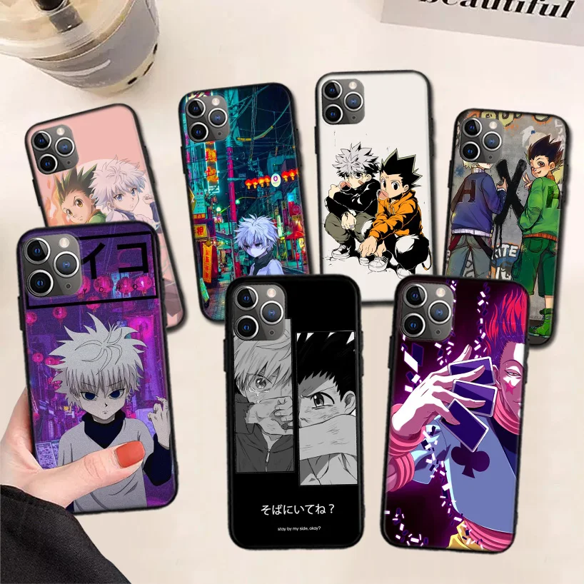 Hunter X Hunter Anime Black Phone Case For Apple iPhone 11 13 Pro Max 12 Mini X XS XR 7 Plus 6 6S 8 + SE 5S Pattern Cover Coque
Hunter X Hunter Anime Black Phone Case For Apple iPhone 11 13 Pro Max 12 Mini X XS XR 7 Plus 6 6S 8 + SE 5S Pattern Cover Coque