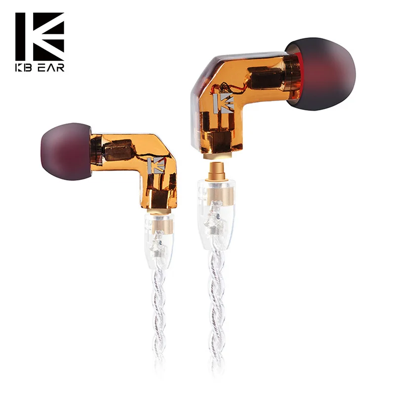 Наушники вкладыши KB EAR F1 сбалансированные арматурные с технологией бега