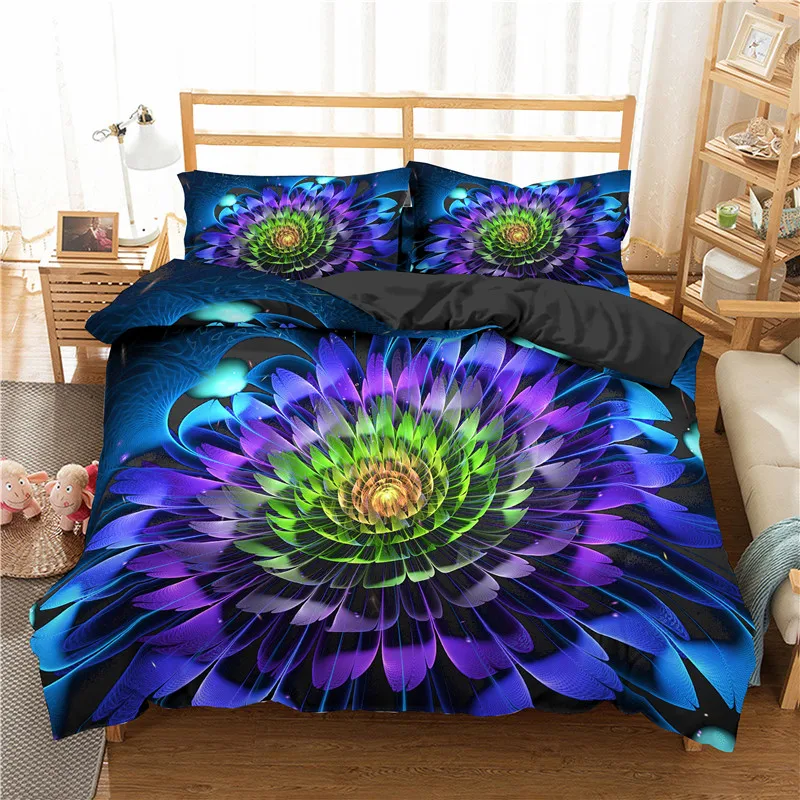 Flower Pattern Duvet Cover Pillowcase 3D Printed Floral Bedding Set Single Double Full Queen King Bedroom Home Textiles 2/3 Pcs
Flower Pattern Duvet Cover Pillowcase 3D Printed Floral Bedding Set Single Double Full Queen King Bedroom Home Textiles 2/3 Pcs