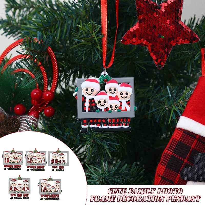 Christmas Tree Ornament Lovely Family Photo Frame Pendant Creative Xmas Party Decoration for Home Living Room Bedroom ALS88
Christmas Tree Ornament Lovely Family Photo Frame Pendant Creative Xmas Party Decoration for Home Living Room Bedroom ALS88