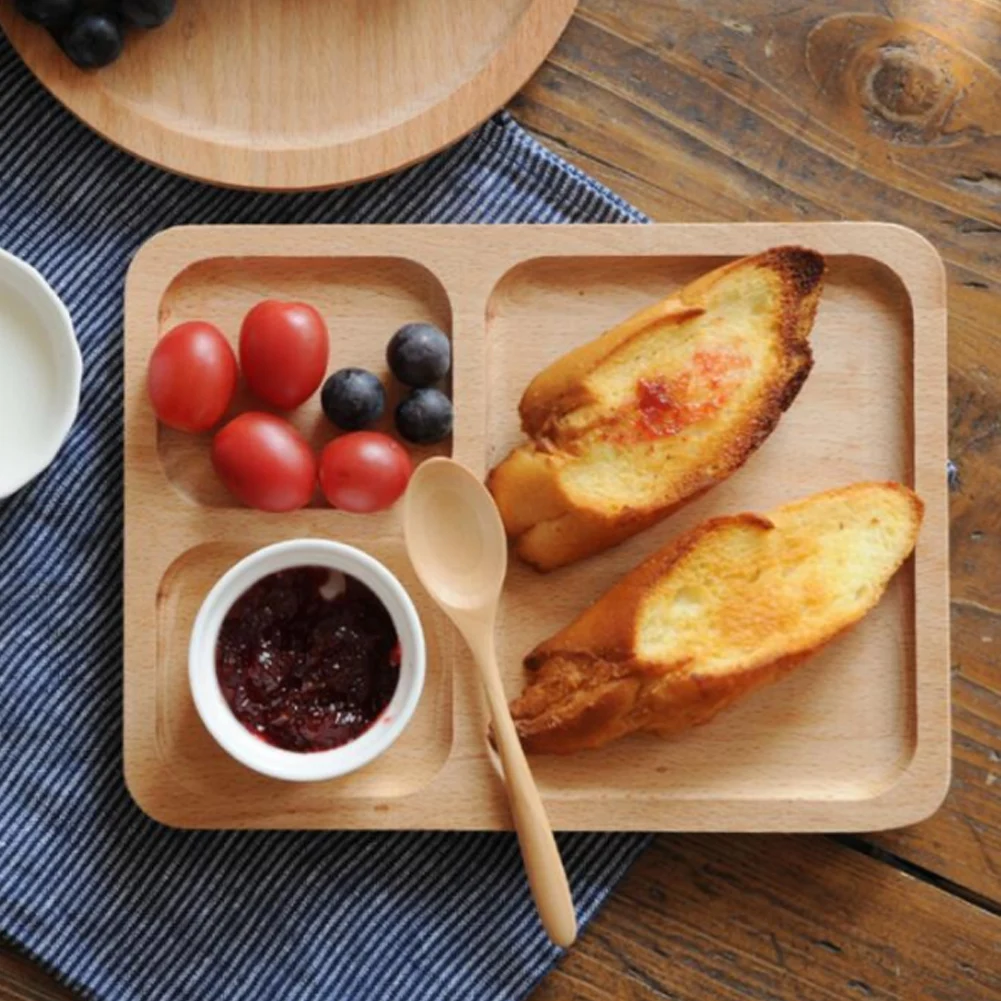 Square Divided Snack Tray, Wooden Serving Plate, 3 Compartments, Fruit Dessert Snacks Tray, Candy Tray, Food Divider
Square Divided Snack Tray, Wooden Serving Plate, 3 Compartments, Fruit Dessert Snacks Tray, Candy Tray, Food Divider