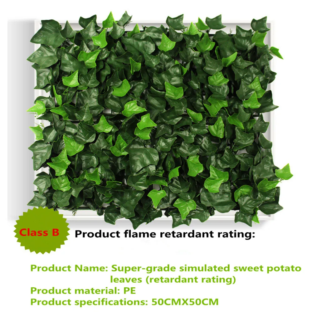 2019Artificial Hedge Leaves Plants Fake Ivy Wall 20"X20" Plastic vertical garden UV Proof Privacy Backyards Wedding Decorations
2019Artificial Hedge Leaves Plants Fake Ivy Wall 20"X20" Plastic vertical garden UV Proof Privacy Backyards Wedding Decorations