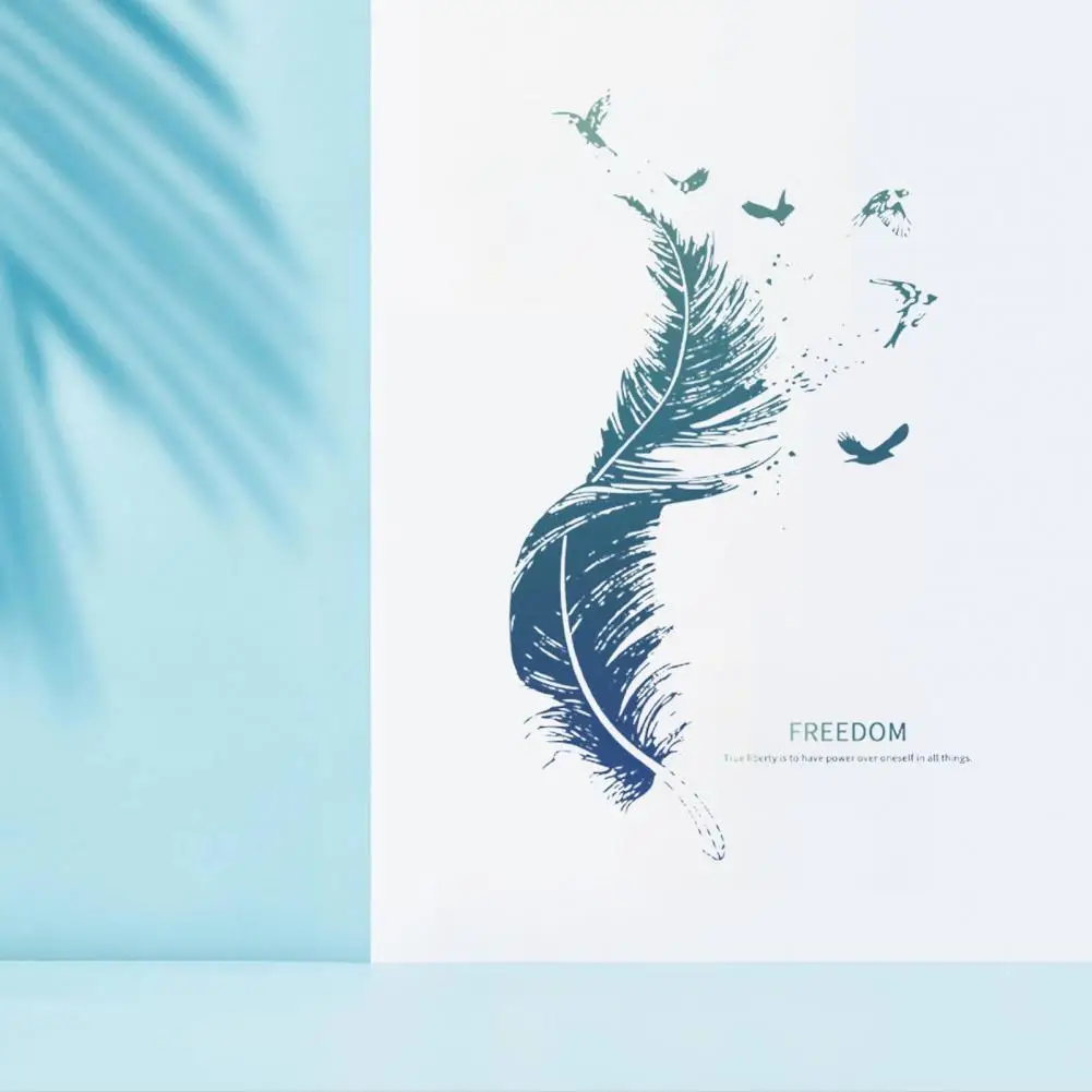 Decor Wall Decal Colorfast Waterproof DIY Art Blue Feather Wall Mural Wall Sticker Wall Mural
Decor Wall Decal Colorfast Waterproof DIY Art Blue Feather Wall Mural Wall Sticker Wall Mural
