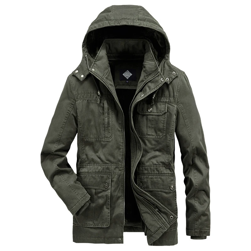 -30 Windbreaker Winter Jacket Men Military Thick Warm Mens Parkas Multi-pockets Cashmere Liner Detachable 2 in 1 Coat Size M-4XL
-30 Windbreaker Winter Jacket Men Military Thick Warm Mens Parkas Multi-pockets Cashmere Liner Detachable 2 in 1 Coat Size M-4XL