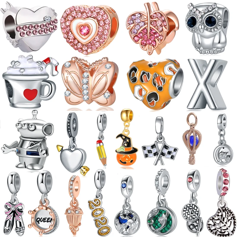 2020 Fashion Letters Hearts Ice Cream Pendants Fit Charms Bracelets & Bangles for Women Silver Color Monkey Butterfly DIY Beads
2020 Fashion Letters Hearts Ice Cream Pendants Fit Charms Bracelets & Bangles for Women Silver Color Monkey Butterfly DIY Beads