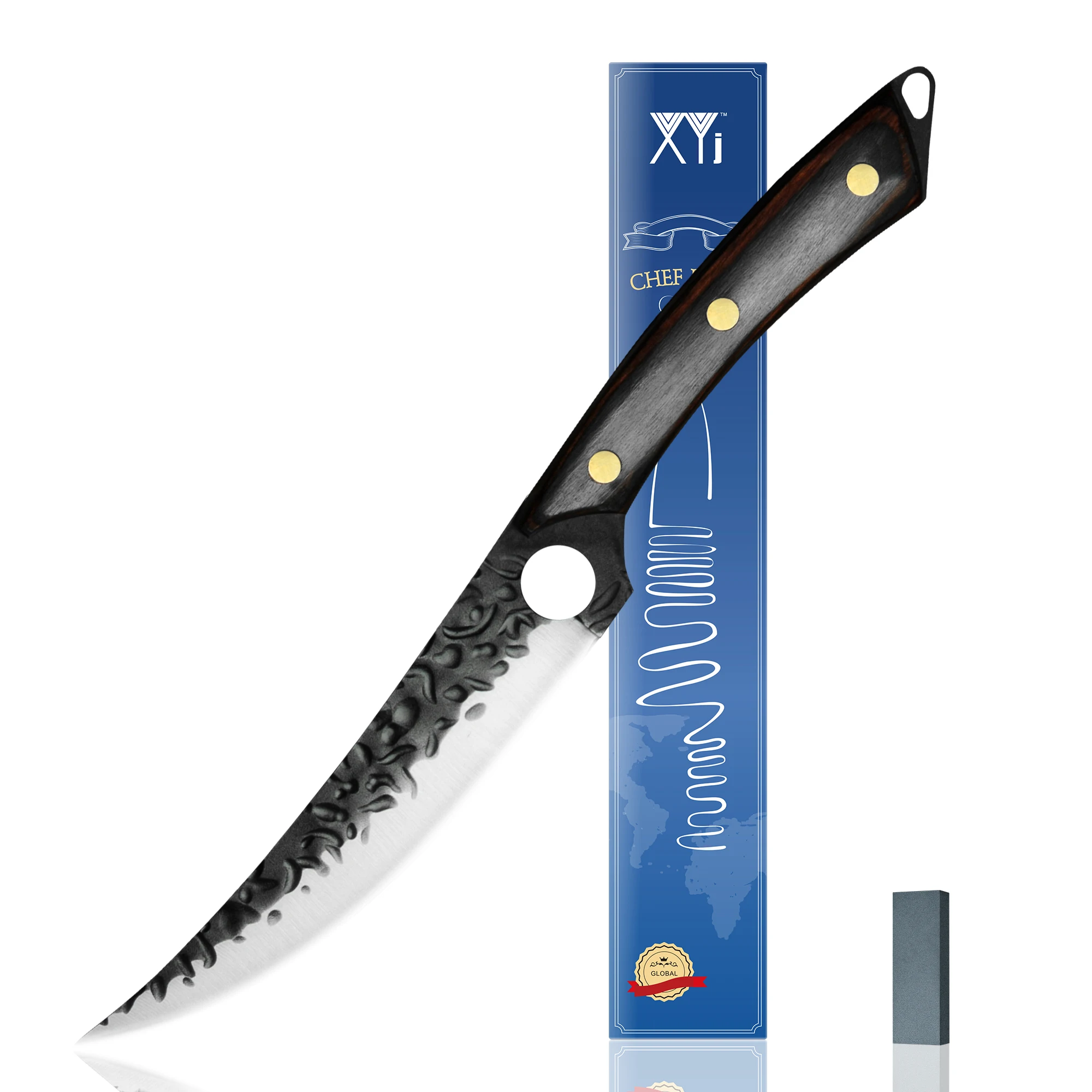 XYJ Full Tang 6-дюймовый Филейный Нож для рыбы брикет барбекю мясо резка кожи пилинг фруктов косточка кухонные ножи шеф-повара
XYJ Full Tang 6-дюймовый Филейный Нож для рыбы брикет барбекю мясо резка кожи пилинг фруктов косточка кухонные ножи шеф-повара
