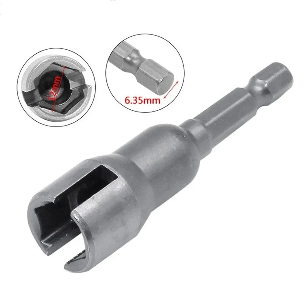 6.35mm / 1/4in Slotted Bolt Sleeve Wrench Electric Screwdriver Wrench Hex Shank Socket Adapter Sleeve Wrench
6.35mm / 1/4in Slotted Bolt Sleeve Wrench Electric Screwdriver Wrench Hex Shank Socket Adapter Sleeve Wrench